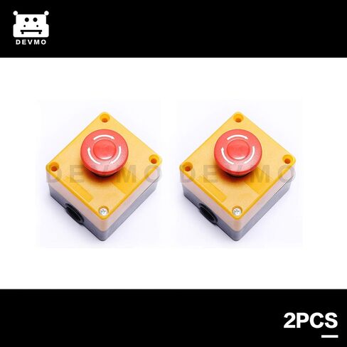 الفطر الأحمر إيقاف الطوارئ إيقاف الضغط على زر التبديل NO + NC 22mm CNC in Saudi Arabia