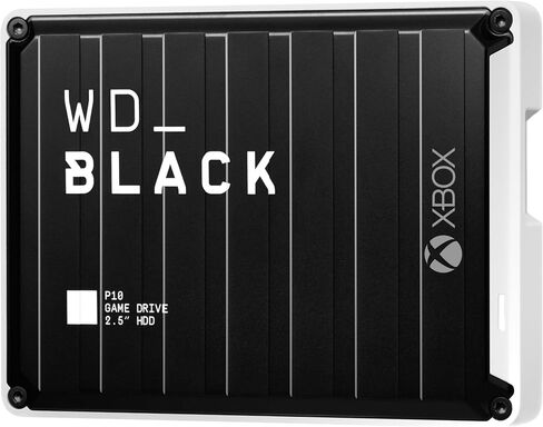 WD_BLACK 2TB P10 Game Drive, Portable External Hard Drive, Works with PlayStation, Xbox, & PC - WDBA2W0020BBK-WES1 in Saudi Arabia
