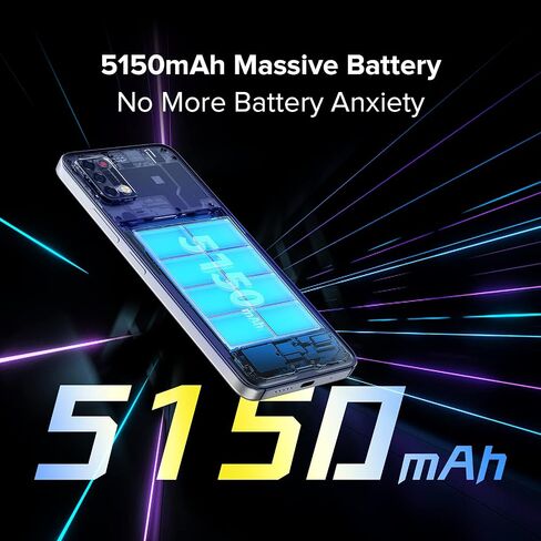 هاتف UMIDIGI A11 الخلوي (3+64 جيجابايت)، هاتف ذكي 6.53 بوصة HD+ كامل الشاشة غير مقفل، بطارية 5150 مللي أمبير في الساعة هاتف أندرويد مع شريحة اتصال مزدوجة (4G LTE) Android 11 in Saudi Arabia