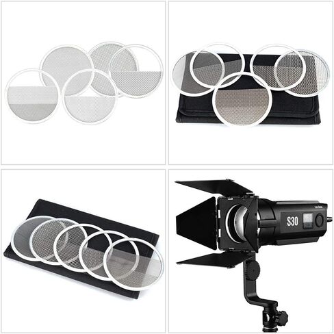 GODOX SA-05 Scrim Set for S30 LED Focusing Light in Saudi Arabia