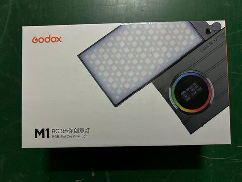 GODOX M1 RGB فيديو ضوء حجم الجيب على الكاميرا بطارية قابلة للشحن ضوء إبداعي 2500-8500K درجة حرارة اللون 0-360 لون كامل لسوني كانون نيكون فوجي DSLR كاميرا فيديو صورة in Saudi Arabia