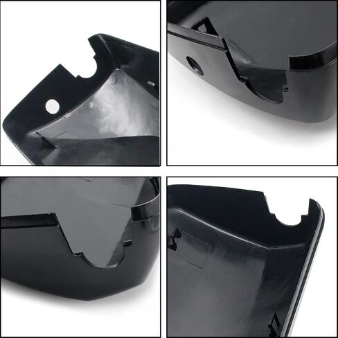 Pair Black Door Mirror Covers Set Left & Right Fit for Volvo VNL 780/630/730/860 VNM 430/630 VNX 300 in Saudi Arabia