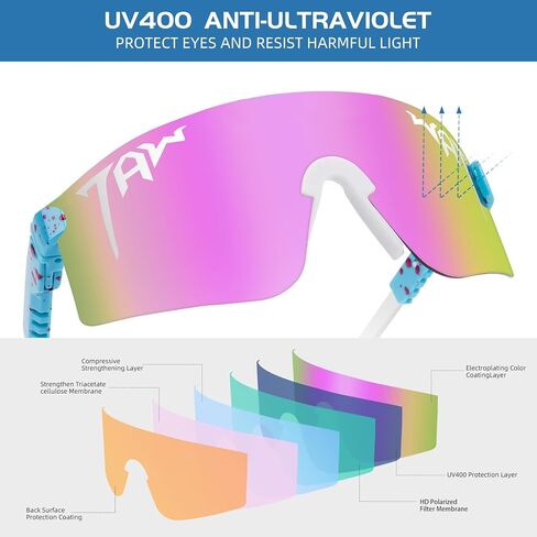 Men and Women Baseball Sunglasses Youth kids Fishing Golfing Mountaineering Riding Adjustable Polarized Sunglasses in Saudi Arabia
