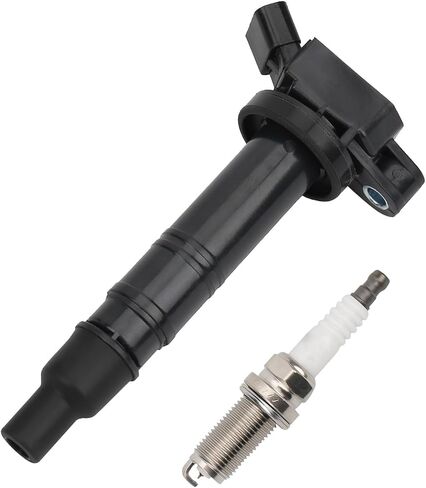 MAYASAF UF495 Ignition Coils 4 Pack + 4 Spark Plugs Kit Compatible for Toyota 2003-2010 4Runner/2007-2009 FJ Cruiser/2005-2017 Tacoma/2005-2011 Tundra in Saudi Arabia
