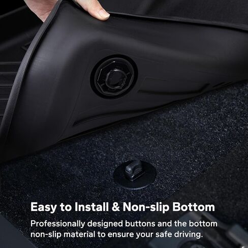 DrCarNow® for Toyota Prius Floor Mats 2022 2021 2020 2019 2018 2017 2016 Trunk Mat(Not for Prius C&V, Cargo Mat NOT for Prime),All Weather Waterproof Floor Mats for Toyota Prius Accessories 2022-2016 in Kuwait