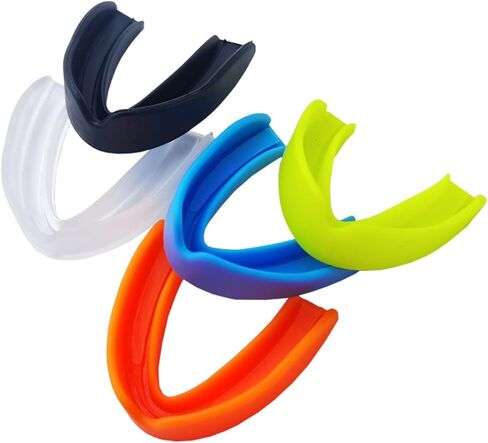 20 قطعة واقي الفم الرياضي للأطفال واقي الفم واللثة واقي الأسنان درع لعبة الحرس للملاكمة وكرة السلة وكرة القدم والهوكي والكاراتيه وكرة السلة لاكروس in Kuwait