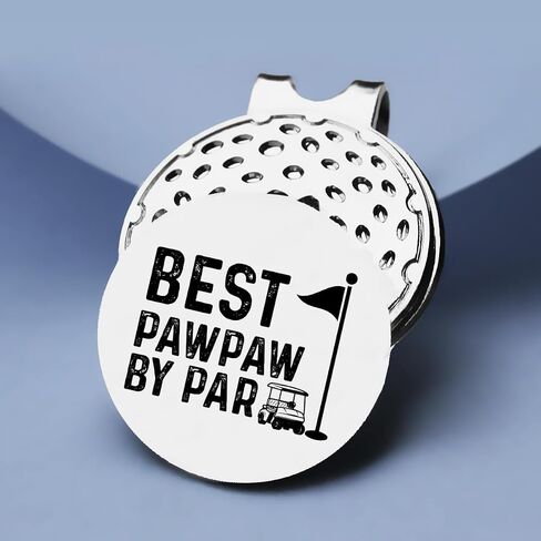علامة جولف Pawpaw مع مشبك قبعة مغناطيسي، أفضل Pawpaw من Par Golf Ball Marker Golf هدية مبتكرة - هدايا ملحقات الجولف لمحبي الجولف الرجالي in Kuwait