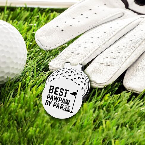علامة جولف Pawpaw مع مشبك قبعة مغناطيسي، أفضل Pawpaw من Par Golf Ball Marker Golf هدية مبتكرة - هدايا ملحقات الجولف لمحبي الجولف الرجالي in Kuwait