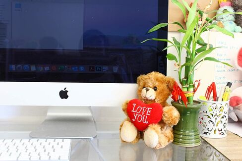 Plush Stuffed Animal Mocha Heart Bear – Love You Bears- Toy for Kids & Adults Valentine's Day - Embroidered Heart Pillow (6 inch, Brown Love You) in Kuwait
