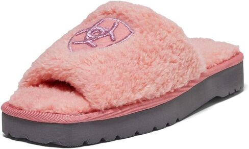 ARIAT Women's Indoor/Outdoor Soft Comfortable Open Toe Slip-on Cozy Slide Slipper in Kuwait