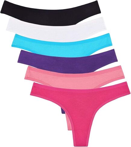 Sunm Boutique 6 Pack Women's Lace Panties Medium and 6 Pack Cotton Thongs Medium Bundles Sales in Kuwait