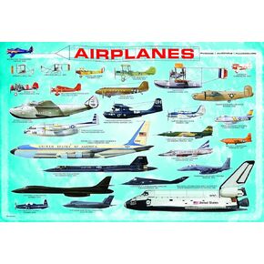 Airplanes 100 Piece Jigsaw Puzzle