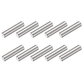 METALLIXITY Dowel Pin (8x35mm) 15Pcs, 304 Stainless Steel Shelf Support Pegs Pin Fastener Elements - for Metal Devices, Furniture Installation, Industrial, DIY