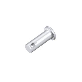 uxcell Single Hole Clevis Pins - 6mm X 16mm Flat Head Zinc-Plating Solid Steel Link Hinge Pin 20Pcs