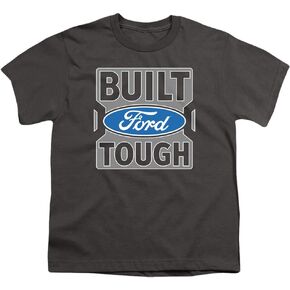 Ford Trucks Built Ford Tough Unisex Youth Juvenile T-Shirt for Girls and Boys