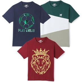 chopper club Boys T Shirts Regular Fit Tencel Lyocel Premium Fabric Pack of 3 Party Wear Tees Fancy Boys' T-Shirts
