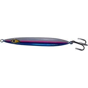 Mustad Rip Roller Slow Fall Jig SLVR/Pink/Blue-Treble Hook