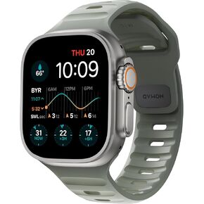 Nomad Sport Band Compatible with Apple Watch Strap Series 8, 7, 6, SE & All Previous Models, Waterproof Watch Strap - 49/45/44/42mm (Coastal Rock)