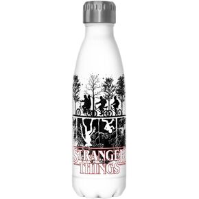Netflix Stranger Things Upside down 17 oz Stainless Steel Bottle, Multicolor