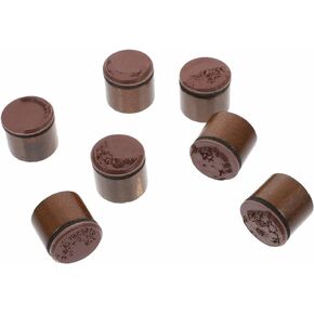 7pcs Moon Phase Wooden Stamp Phases of The Moon Journal Stamps Wooden for Crafting Wooden Block Kids Kits Kids Suit Wooden Stamps for Crafts Photo Album Vintage Child Rubber