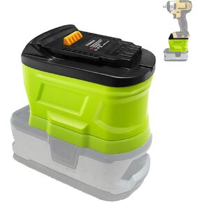 ZDTZ Battery Adapter for Ryobi 18V to for Dewalt 20V Max Battery, for Ryobi 18V ONE+ Battery P107 P108 Convert for Dewalt 20V Tools