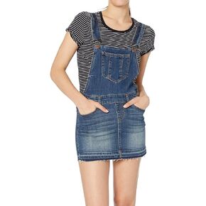 dollhouse Women's Blue Suede Denim