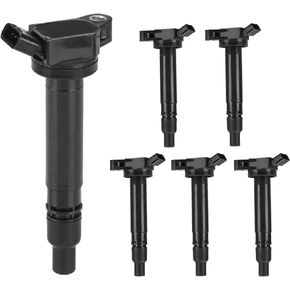 Ignition Coil for Toyota Lexus 4Runner FJ Tundra Camry GS350 GS450h GX460 IS250 IS350 LS460 LS600h ES300h 2.5L 3.5L 4L 4.6L 5.7L UF507 C1596 UF587 5C1653-6 Set