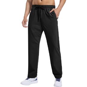 Men's Lightweight Hiking Pants Breathable Quick Dry Water Resistant Jogger Track Pants Workout Athletic Pants