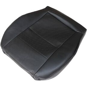 GXARTS Driver Side Bottom Replacement Leather Seat Cover Black Compatible with Mercedes Benz GLK250 350 2008 2009 2010 2011 2012 2013 2014 2015