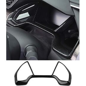GZXinWei Blue Car Dashboard Decorative Frame Dial Rings Trim Frame for Honda 10th Gen Civic 2016 2017 2018 2019 2020 2021