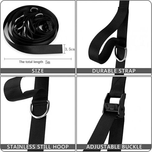 Bodyweight Fitness Resistance Kit Extension Strap Door Anchors in Saudi Arabia