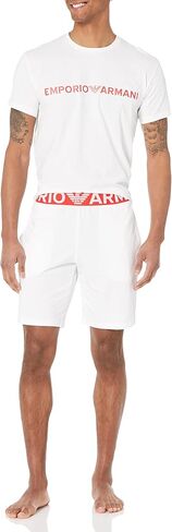 Emporio Armani Men's Megalogo Pyjamas in Saudi Arabia