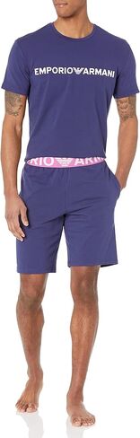 Emporio Armani Men's Megalogo Pyjamas in Saudi Arabia