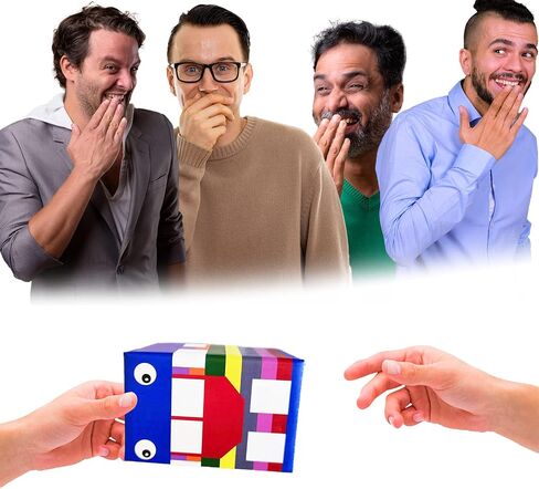 صندوق مزحة العنكبوت - صندوق خشبي مضحك لعبة مزحة، هدايا هفوة للبالغين العنكبوت في صندوق مزحة متعة العنكبوت صندوق مفاجأة المال هدية يوم كذبة أبريل in Saudi Arabia