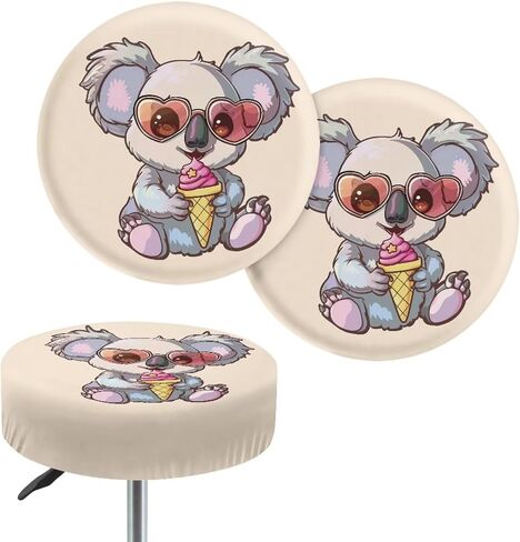 American Flag Map Round Stool Cover Set of 2 Round Stool Cushion Slipcover with Elastic Band Easy Install Stylish Bar Stool Seat Covers for Home Bar in Saudi Arabia