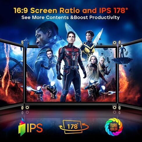 Raspberry Pi Screen, 10.1’’ Touchscreen Monitor,IPS FHD 1024×600, Responsive and Smooth Touch,Dual Built-in Speakers,HDMI Input,Compatible with Various Devices and OS,Easy Assembly,Driver Free in Saudi Arabia