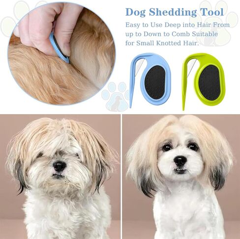 Multifunctional Pet Grooming Tool - Knotting Comb and Hair Removal for Cats and Dogs, Knot Remover and Opener for Loose, Knotted Hair in Saudi Arabia