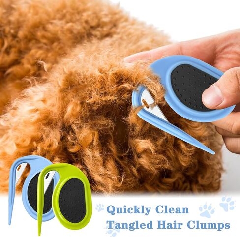 Multifunctional Pet Grooming Tool - Knotting Comb and Hair Removal for Cats and Dogs, Knot Remover and Opener for Loose, Knotted Hair in Saudi Arabia