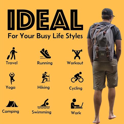 Yaa Fresh Water Bottles, 32oz Motivational Sports Water Bottle with Time Marker - Times to Drink - Tritan, BPA Free, Wide Mouth Leakproof, Fast Flow Technology with Clean Brush (1 Pack) (Black-White) in Saudi Arabia