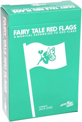 الأعلام الحمراء الخيالية من Skybound: مجموعة توسيع سحرية للعبة البطاقات ذات التواريخ الرهيبة| لعبة الحفلات للبالغين، 75 بطاقة جديدة، 3-10 لاعبين، للأعمار من 17 عامًا فما فوق in Kuwait