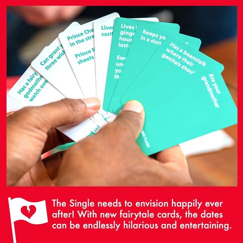 الأعلام الحمراء الخيالية من Skybound: مجموعة توسيع سحرية للعبة البطاقات ذات التواريخ الرهيبة| لعبة الحفلات للبالغين، 75 بطاقة جديدة، 3-10 لاعبين، للأعمار من 17 عامًا فما فوق in Kuwait