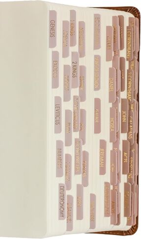 Bible Tabs for Women Study Bible, Embossed Matte Catholic Bible Tabs Gold, Laminated Bible Tabs, Bible Book Tabs w/Old & New Testament Neutral Bible Labels Tabs, Perfect Bible Study Supplies Oak in Saudi Arabia