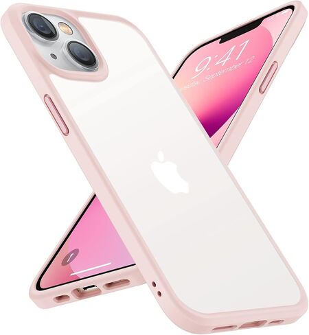 حافظة TORRAS مقاومة للصدمات لهاتف iPhone 12 Pro Max، حافظة شفافة غير لامعة للحماية من السقوط من الدرجة العسكرية متوافقة مع حافظة هاتف iPhone 12 Pro Max، سلسلة Guardian، أسود in Saudi Arabia