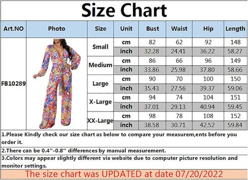 بدلة قفز نسائية مثيرة من FairBeauty مطبوعة بالزهور قطعة واحدة أنيقة ورقبة على شكل حرف V وأكمام طويلة in Kuwait