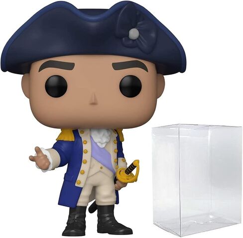POP Broadway: Hamilton - George Washington Funko Pop! Vinyl Figure (Bundled with Compatible Pop Box Protector Case), Multicolor, 3.75 inches in Saudi Arabia
