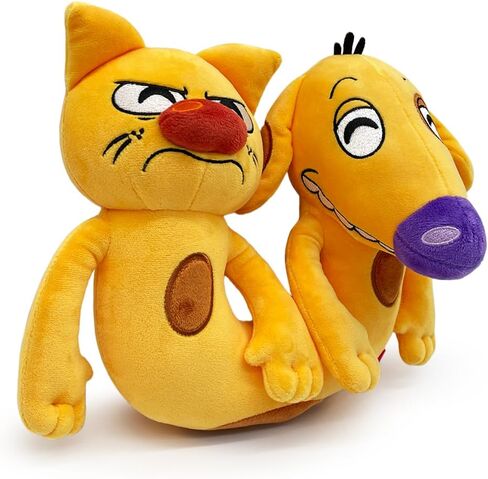 قطيفة Youtooz Catdog مقاس 22.86 سم، قطيفة قطيفة مرخصة رسميًا من برنامج Catdog التلفزيوني من Youtooz CatdogCollection in Kuwait