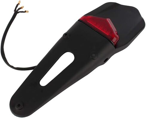 KIMISS Splash Guards，Universal Motorcycle Brake Stop Rear Tail Light ATV Dirt Bike LED Lamp DH in Saudi Arabia