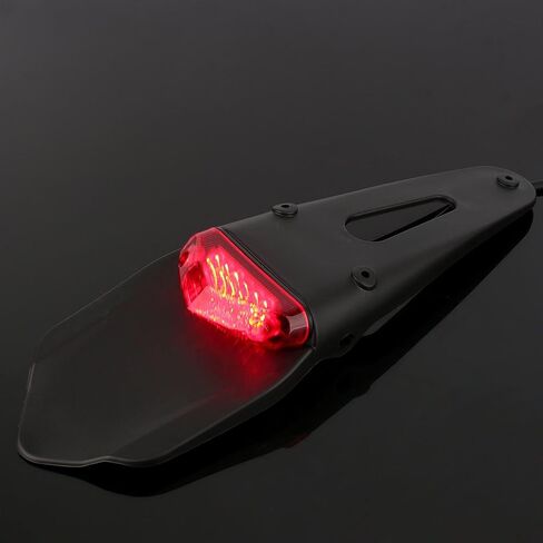 KIMISS Splash Guards，Universal Motorcycle Brake Stop Rear Tail Light ATV Dirt Bike LED Lamp DH in Saudi Arabia