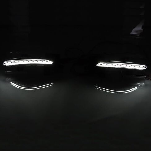 أضواء إشارة بدوره LED متتابعة لهوندا أكورد/سيفيك/إلهام 2018-2022 LED مرآة جانبية مؤشر ضوئي الوامض الضباب ضوء استبدال الجمعية in Saudi Arabia