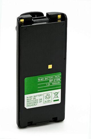 ExpertPower® بطارية 7.2 فولت 1650 مللي أمبير NiMh عالية السعة BP-209N BP-210N BP-222N لراديو ICOM IC-A6 IC-A24 IC-V8 IC-V82 IC-U82 in Kuwait
